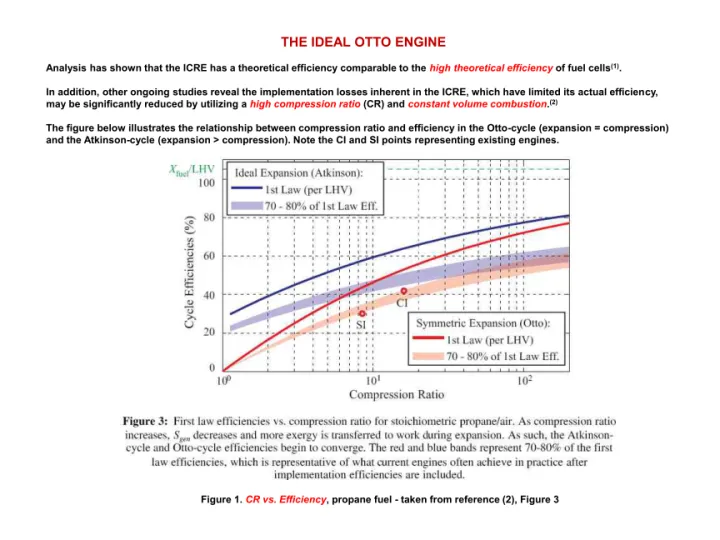 THE IDEAL OTTO ENGINE